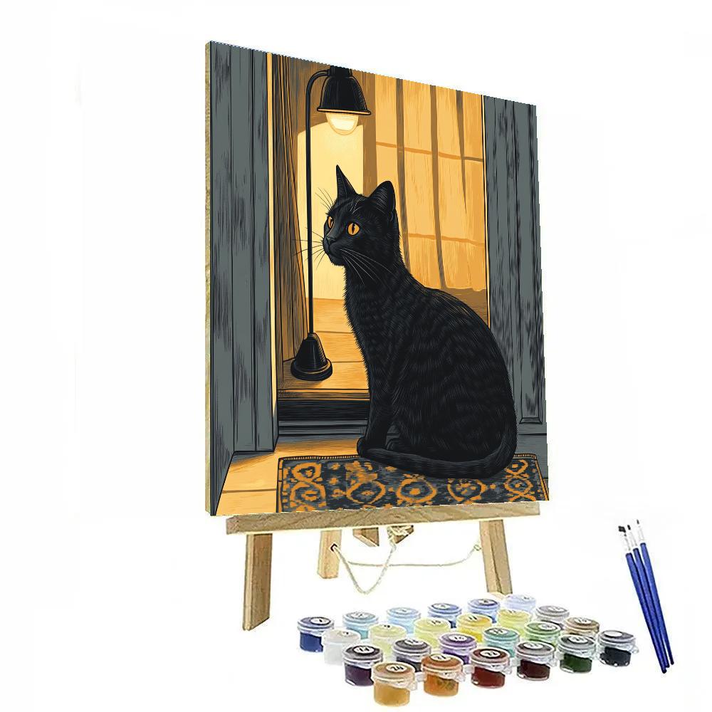 Lucifer Doorway Watch Disney Inspired paint by numbers