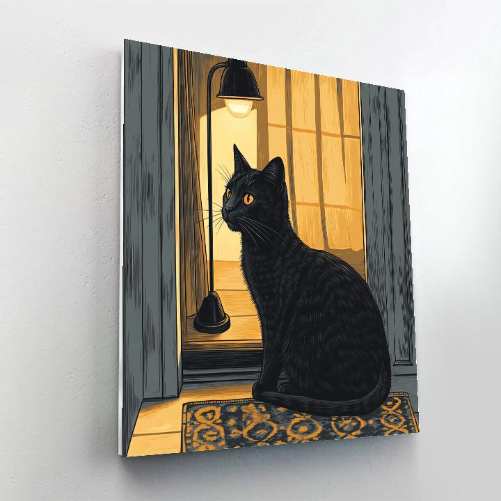 Lucifer Doorway Watch Disney Inspired paint by numbers