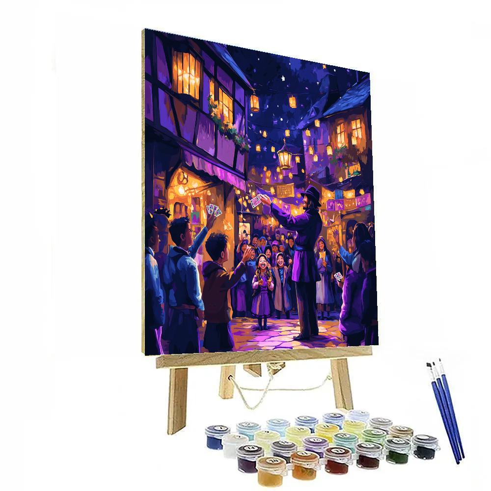 Dr Facilier Friendly Show Disney Inspired Paint by numbers art