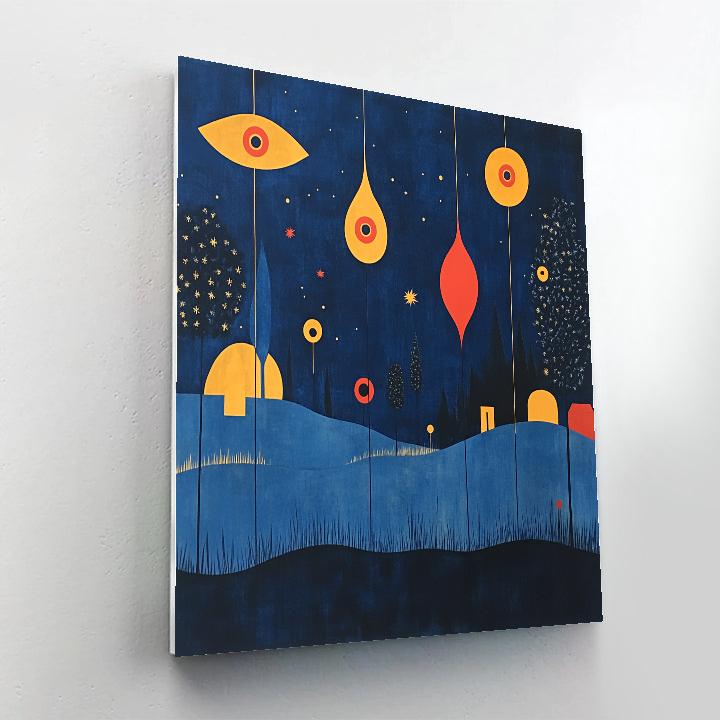 Miró Inspired Garden Constellations Paint by numbers kits