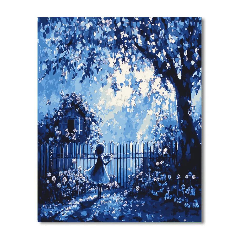 Violet Invisible Hide Disney Inspired DIY paint by numbers