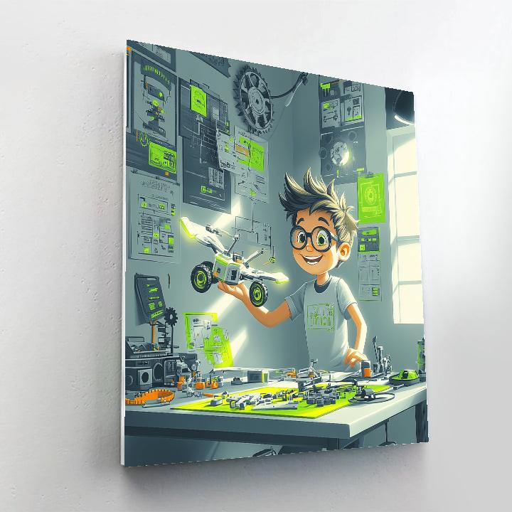 Syndrome Silly Blueprint Disney Inspired Paint by numbers kits