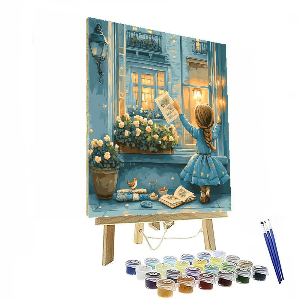 Wendy Darling Neighborhood Play Disney Inspired DIY paint by numbers