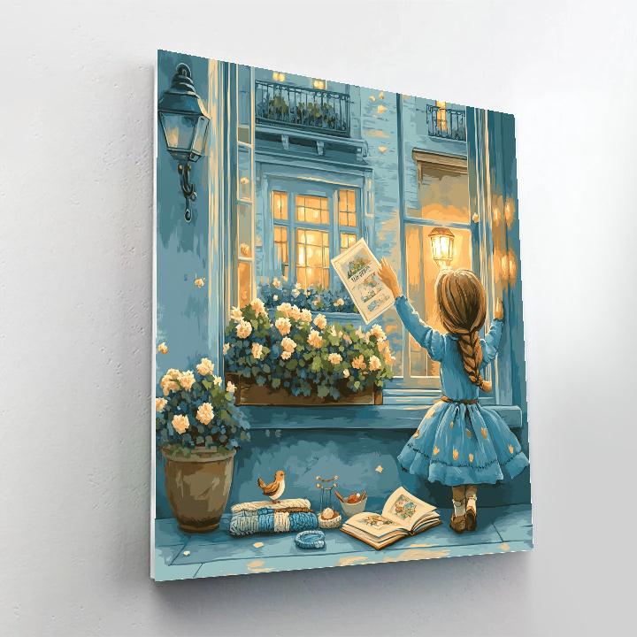 Wendy Darling Neighborhood Play Disney Inspired DIY paint by numbers