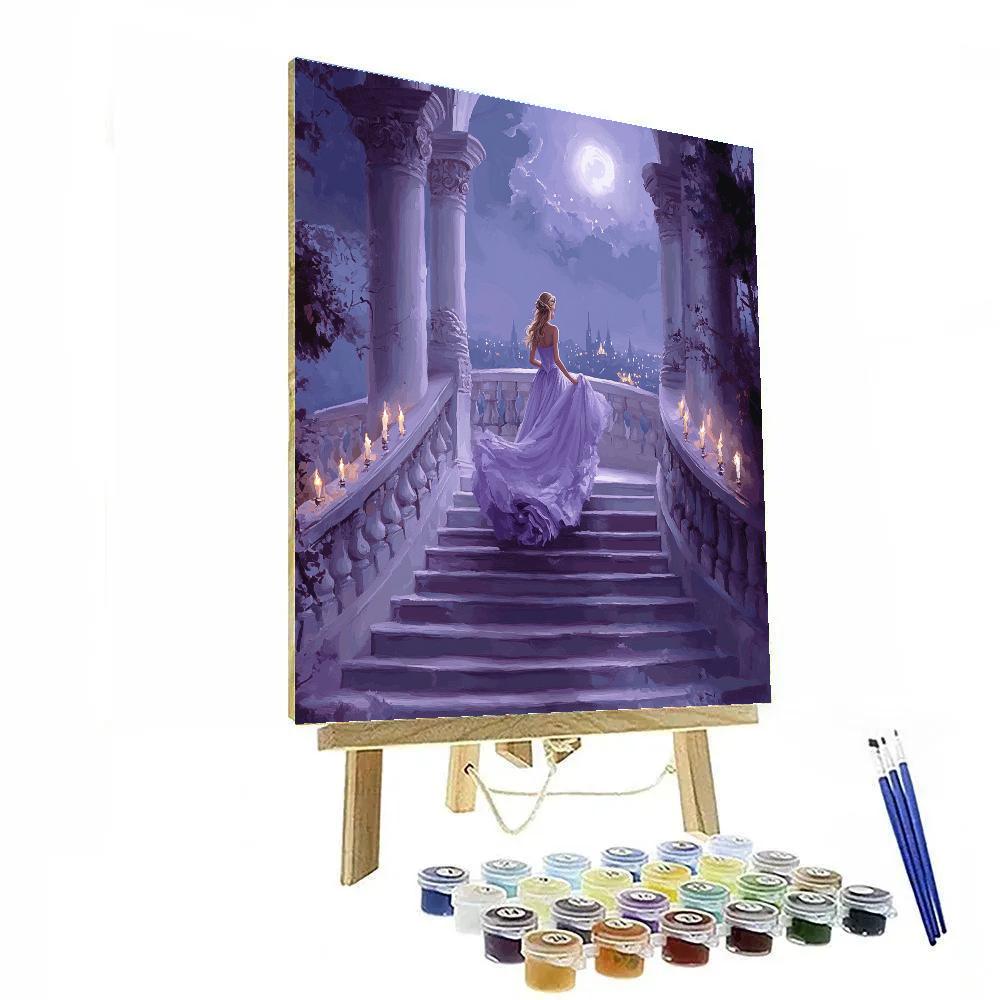 Anastasia Dreamy Stairs Disney Inspired paint by number