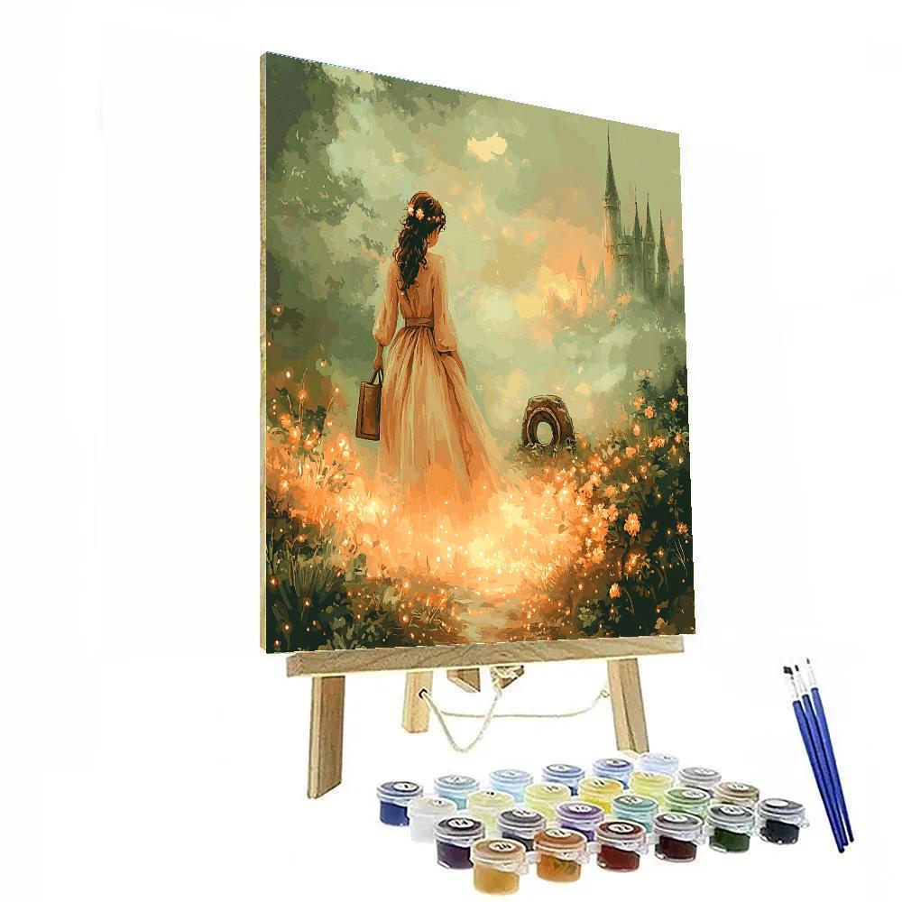 Eilonwy Enchanted Meadow Disney Inspired paint by numbers