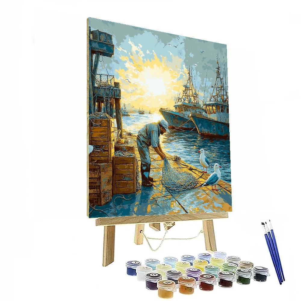 Tatsuo Fishermans Tale Disney Inspired Numbered painting kits