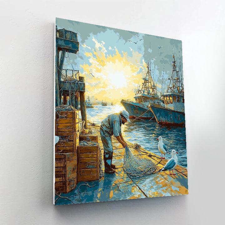 Tatsuo Fishermans Tale Disney Inspired Numbered painting kits