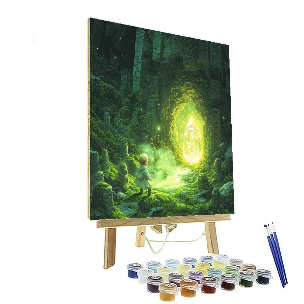 Laputa Tiny Explorer Disney Inspired paint by numbers