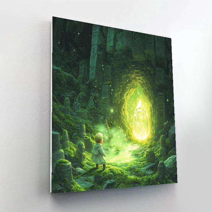 Laputa Tiny Explorer Disney Inspired paint by numbers