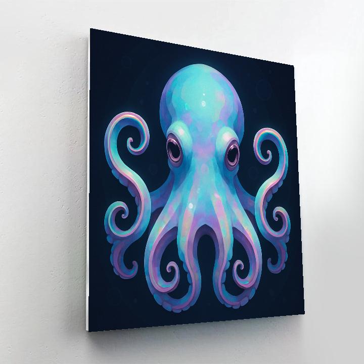 Opal Octopus Focus Face Paint by numbers kits