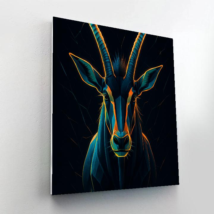 Electric Antelope Rift painting number kit