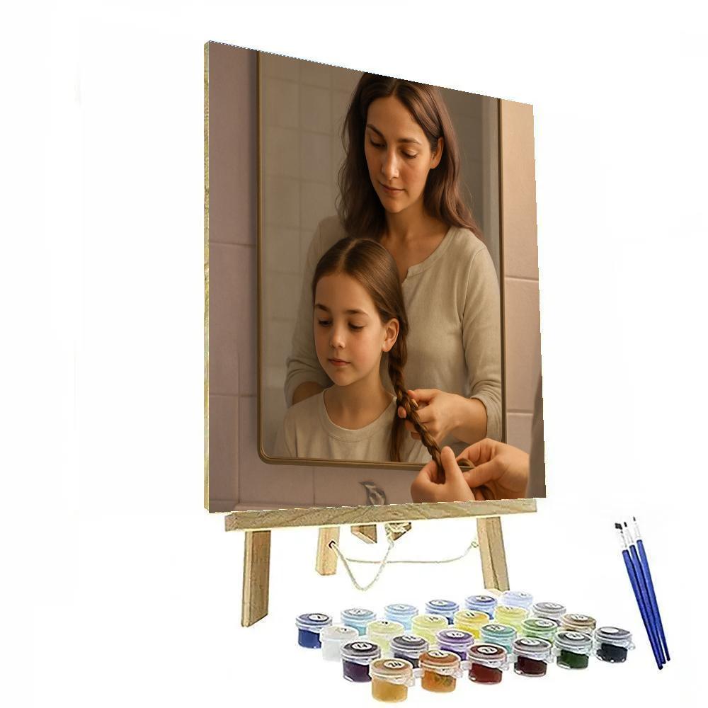 Mirror Braids Morning Ritual paint by color