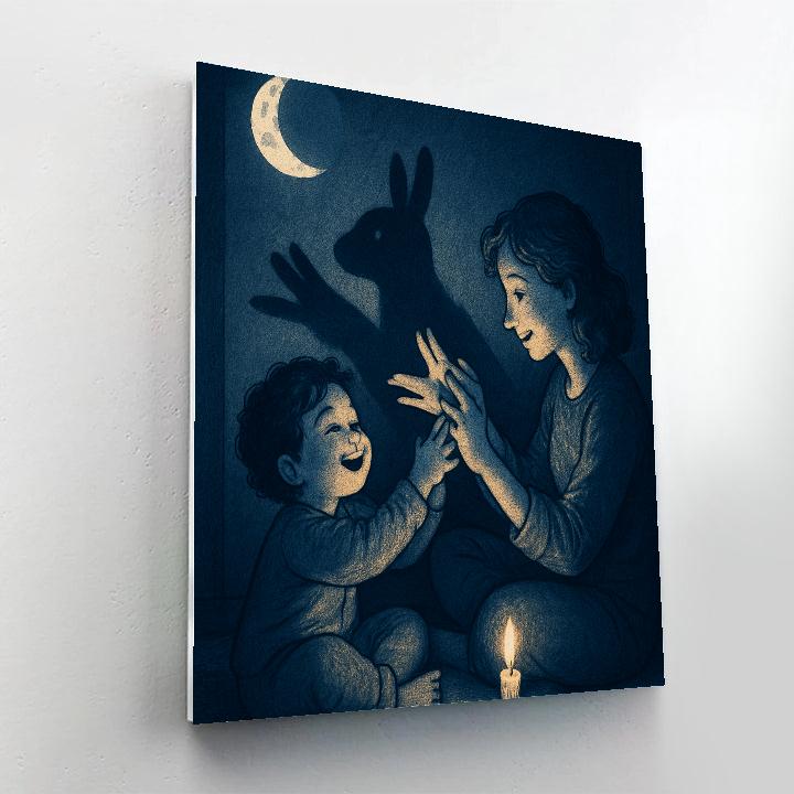 Moonlight Shadow Puppet Stories paint by color