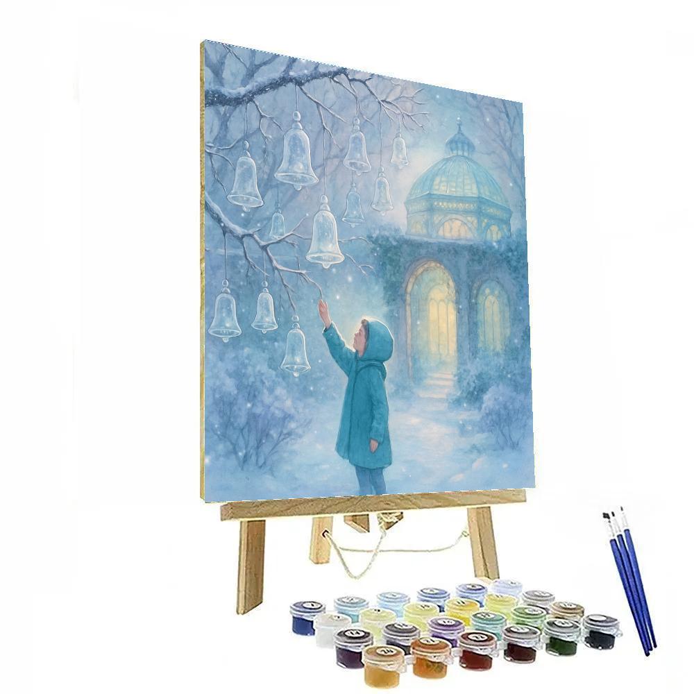 Christmas Garden Of Crystal Bells Numbered painting kits