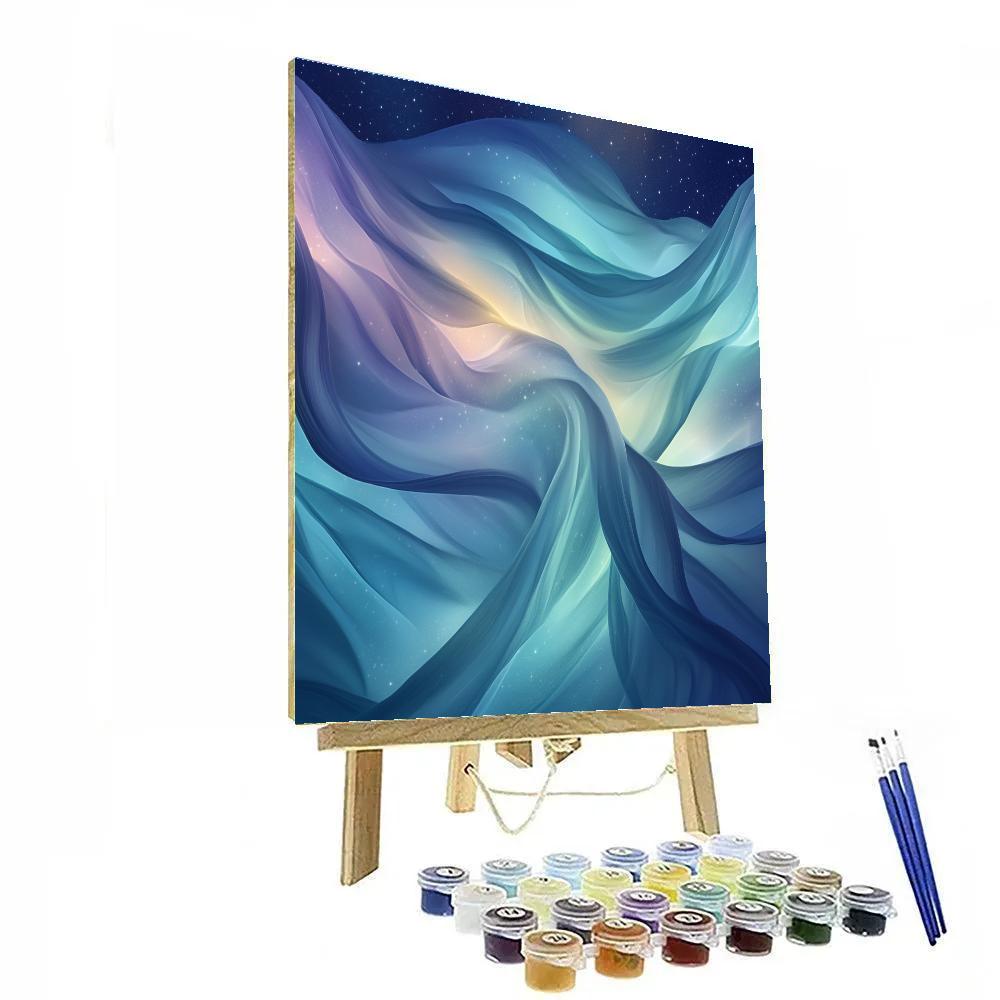 Edgar Degas Inspired Aurora Drift In Pastel Skies Numbered painting kits