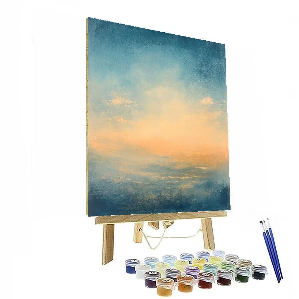 Edgar Degas Inspired Twilight Haze And Wind Written Light paint by number