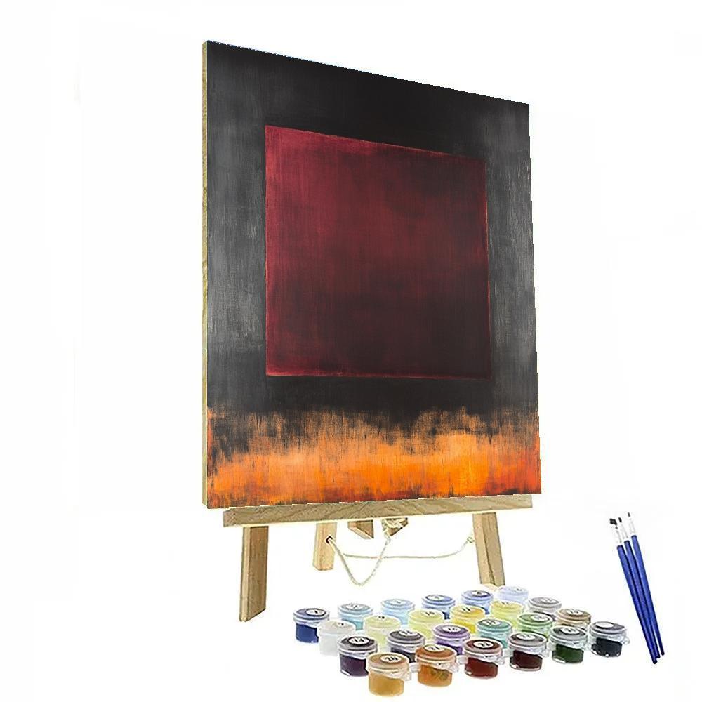 Mark Rothko Inspired Eclipse Of Memory Fields Numbered painting kits