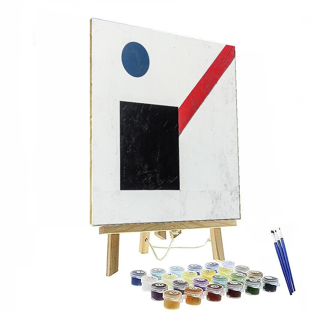 Kazimir Malevich Inspired Event Horizon Balance Painting by numbers kit