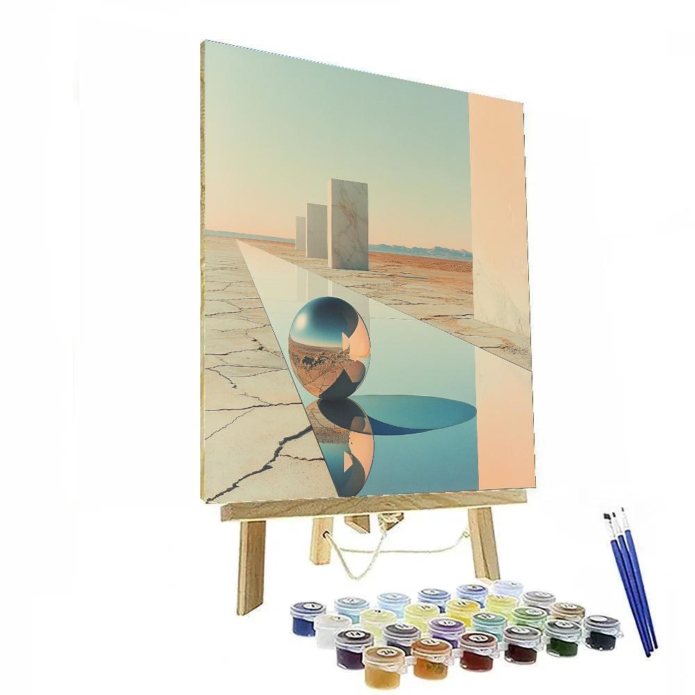 Salvador Dali Inspired Desert Dreams Numbered painting kits