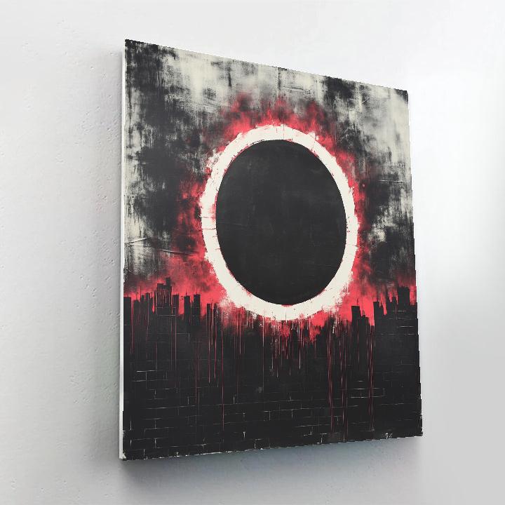 Banksy Inspired Carbon Eclipse Manifesto DIY paint by numbers