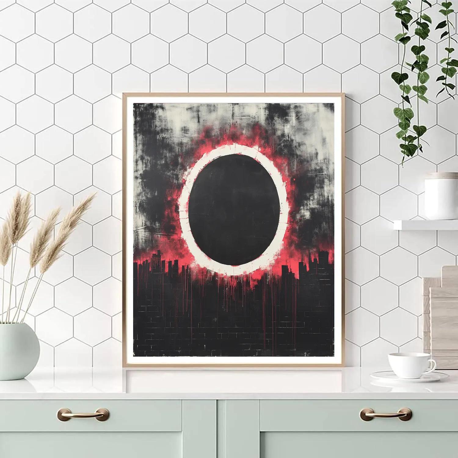 Banksy Inspired Carbon Eclipse Manifesto DIY paint by numbers