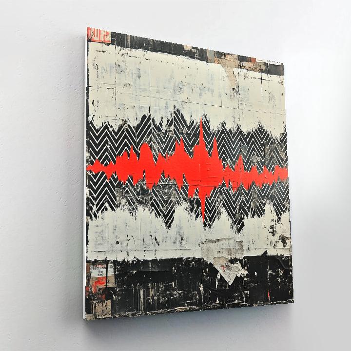 Banksy Inspired Signal Noise Democracy paint by number
