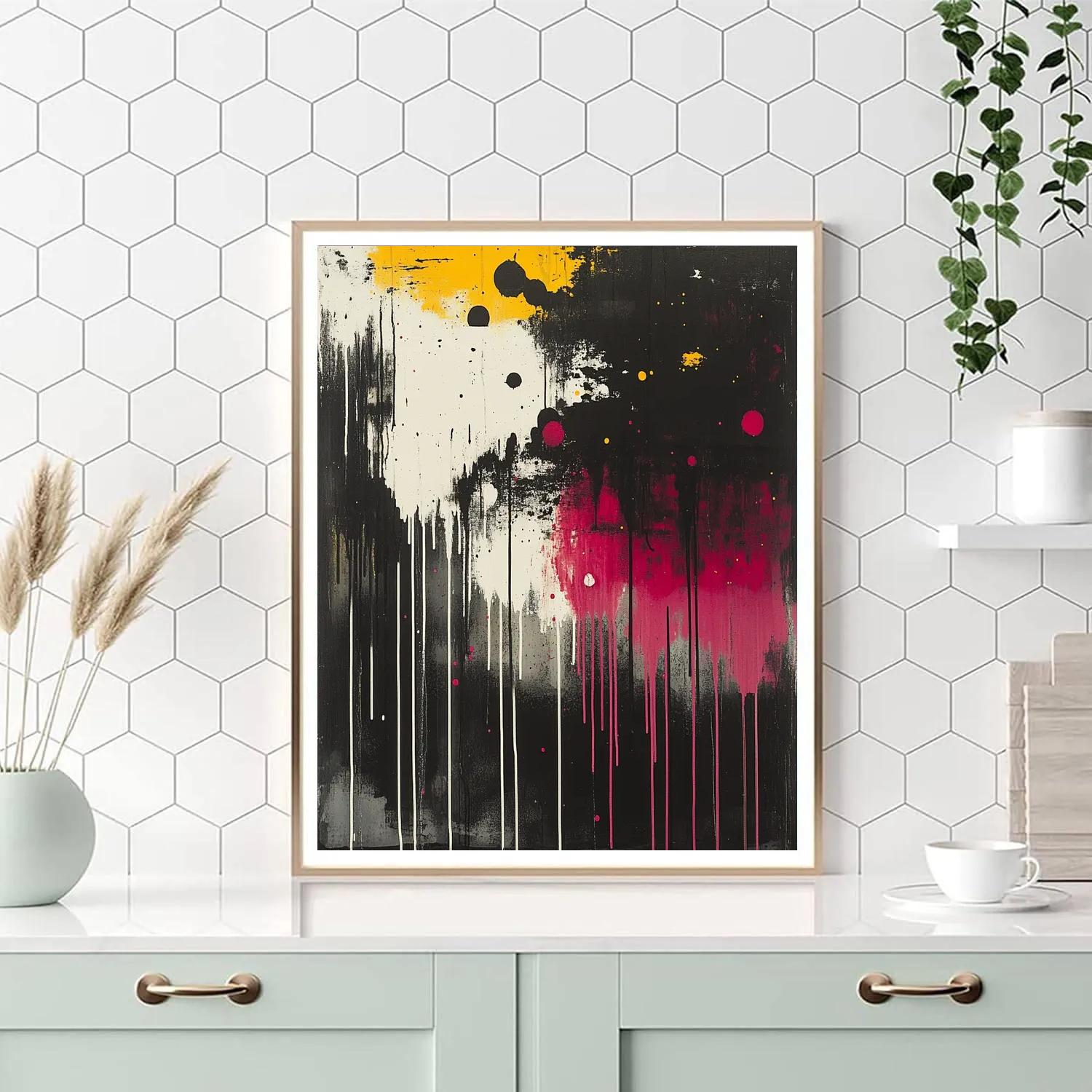 Jackson Pollock Inspired Urban Energy Numbered painting kits