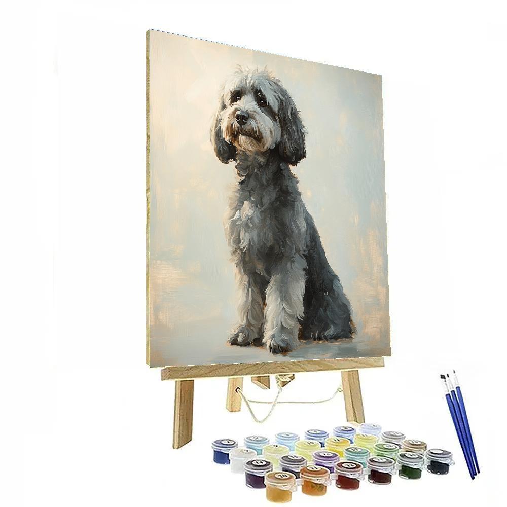 Diego Velazquez Inspired Court Hound Portrait painting number kit