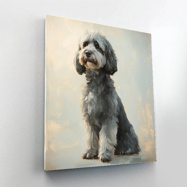 Diego Velazquez Inspired Court Hound Portrait painting number kit