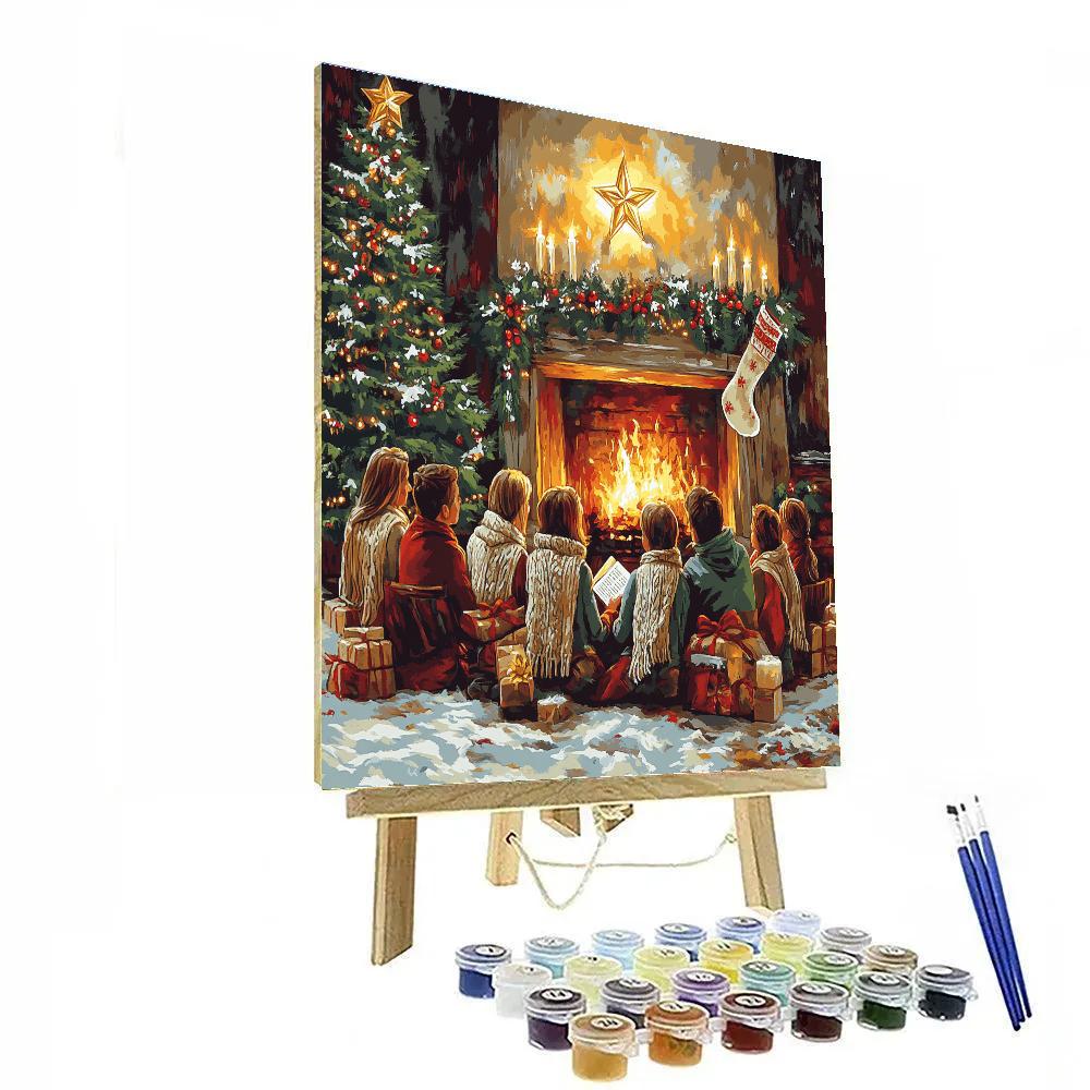 Hearth And Hymn Circle paint by number