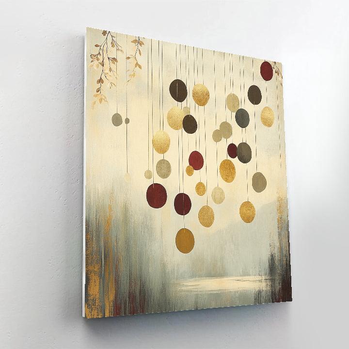 Gustav Klimt Inspired Orchard Of Golden Silence paint by numbers