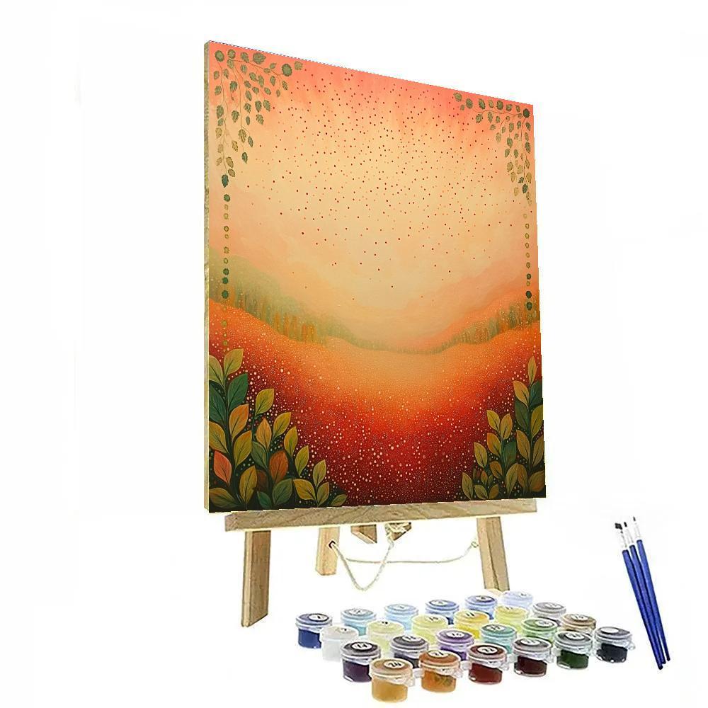 Frida Kahlo Inspired Cosmic Pollination Drift Numbered painting kits