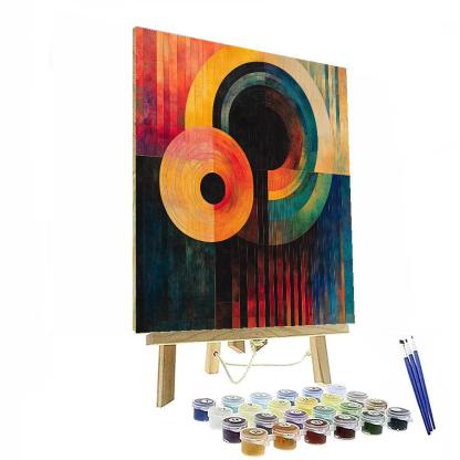 Wassily Kandinsky Inspired Cosmic Composition Painting by numbers kit