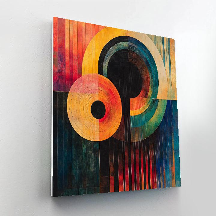 Wassily Kandinsky Inspired Cosmic Composition Painting by numbers kit