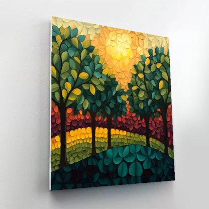 Frida Kahlo Inspired Eclipse Shadow Orchard Paint by numbers kits