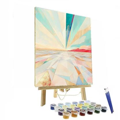 Frida Kahlo Inspired Salt Desert Prism Mirage paint by number