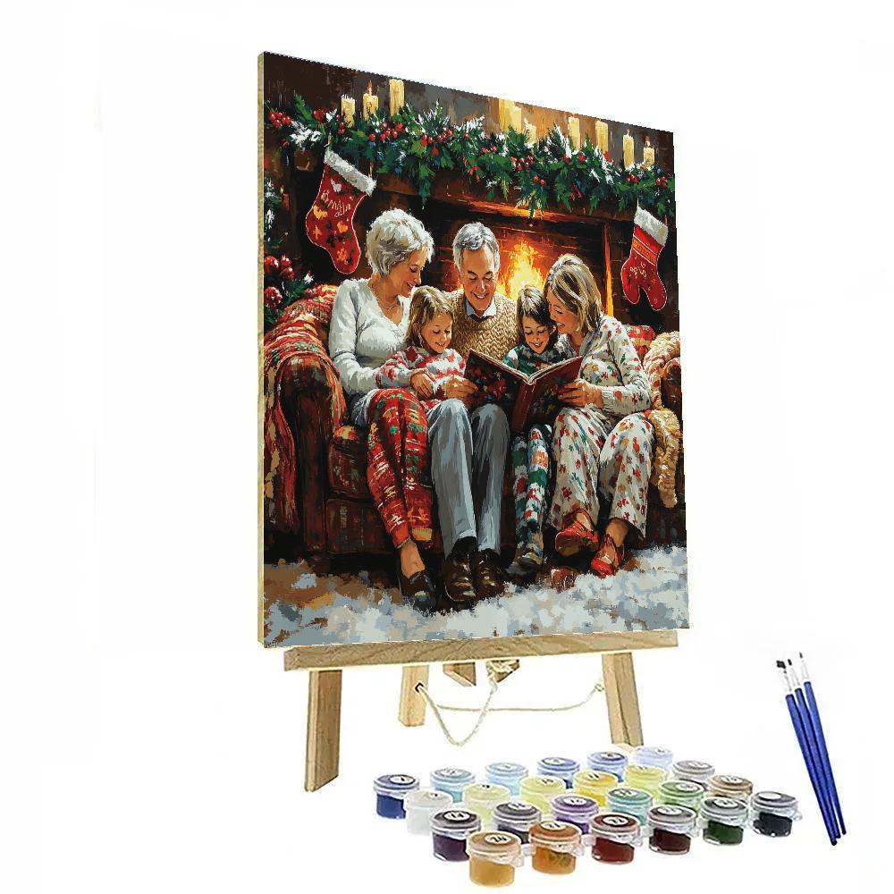 Stockings And Storytime Numbered painting kits