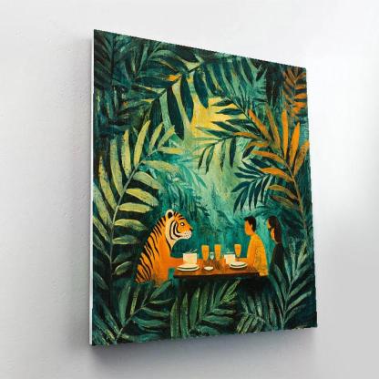 Henri Rousseau Inspired Jungle Picnic Painting by numbers kit