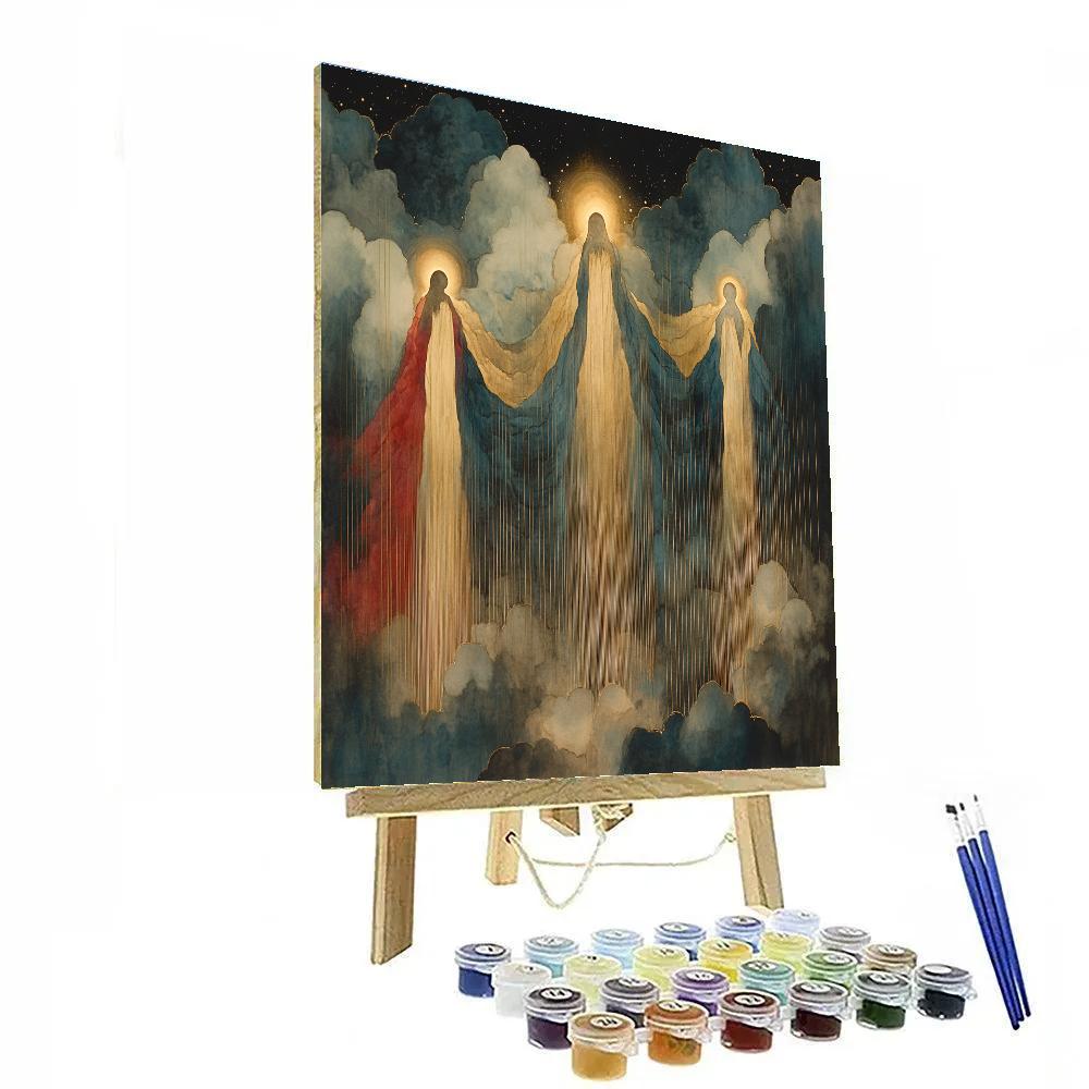 William Blake Inspired Mythic Angels Paint by numbers kits