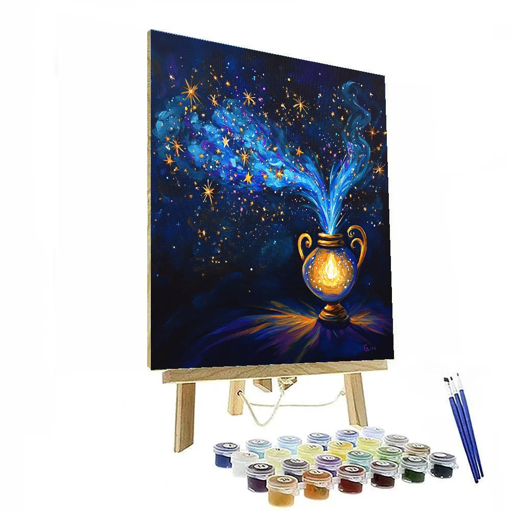 Genie Starry Lamp Surprise Disney paint by numbers