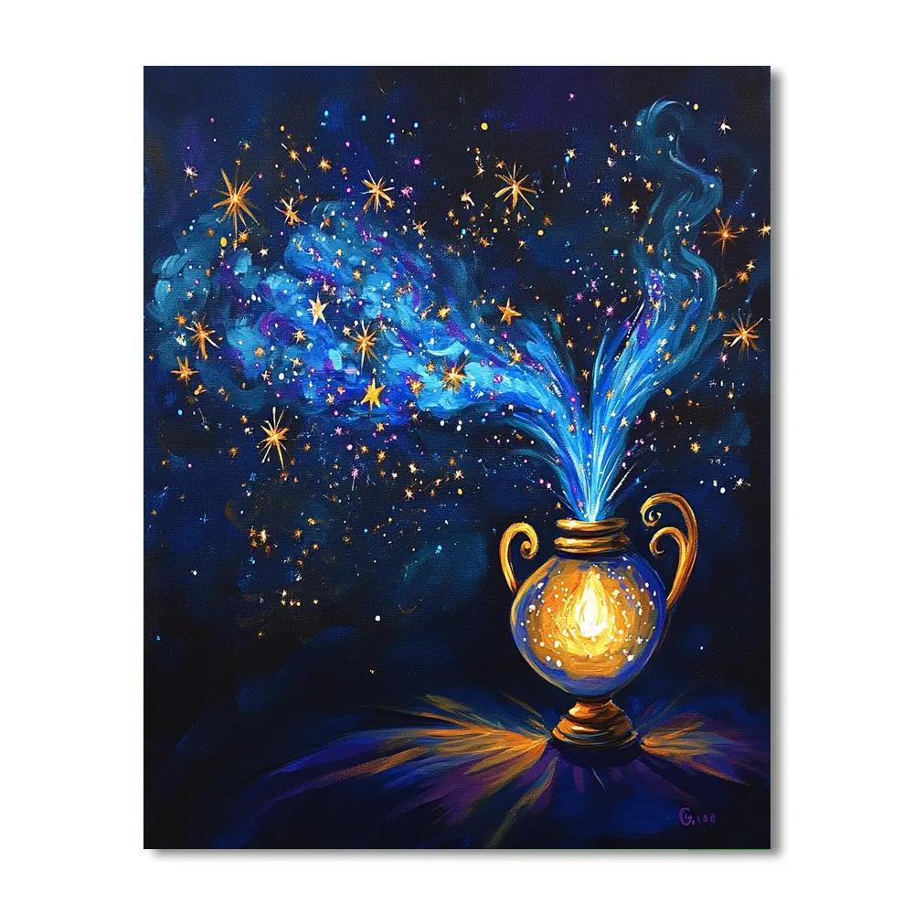 Genie Starry Lamp Surprise Disney paint by numbers