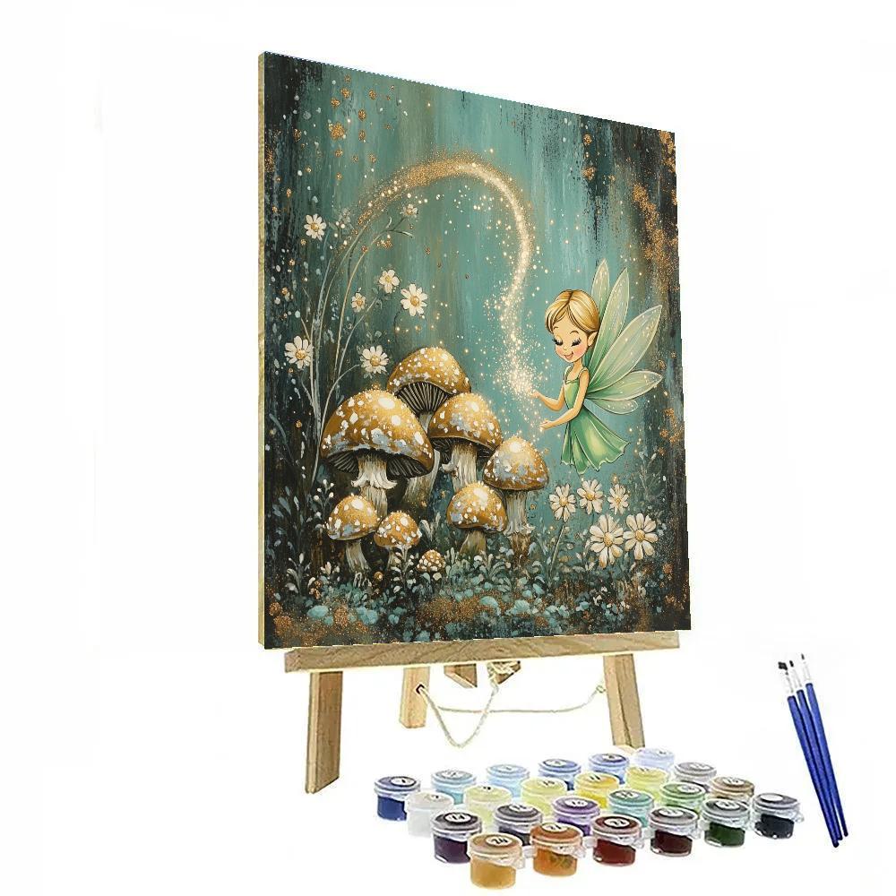 Tinker Bell Pixie Dust Garden Disney Paint by numbers kits