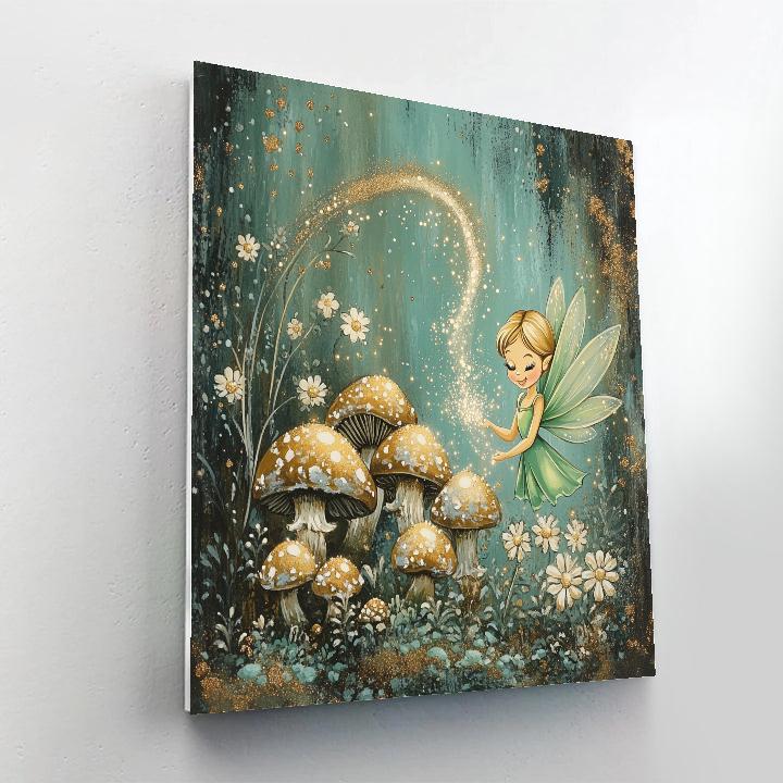 Tinker Bell Pixie Dust Garden Disney Paint by numbers kits