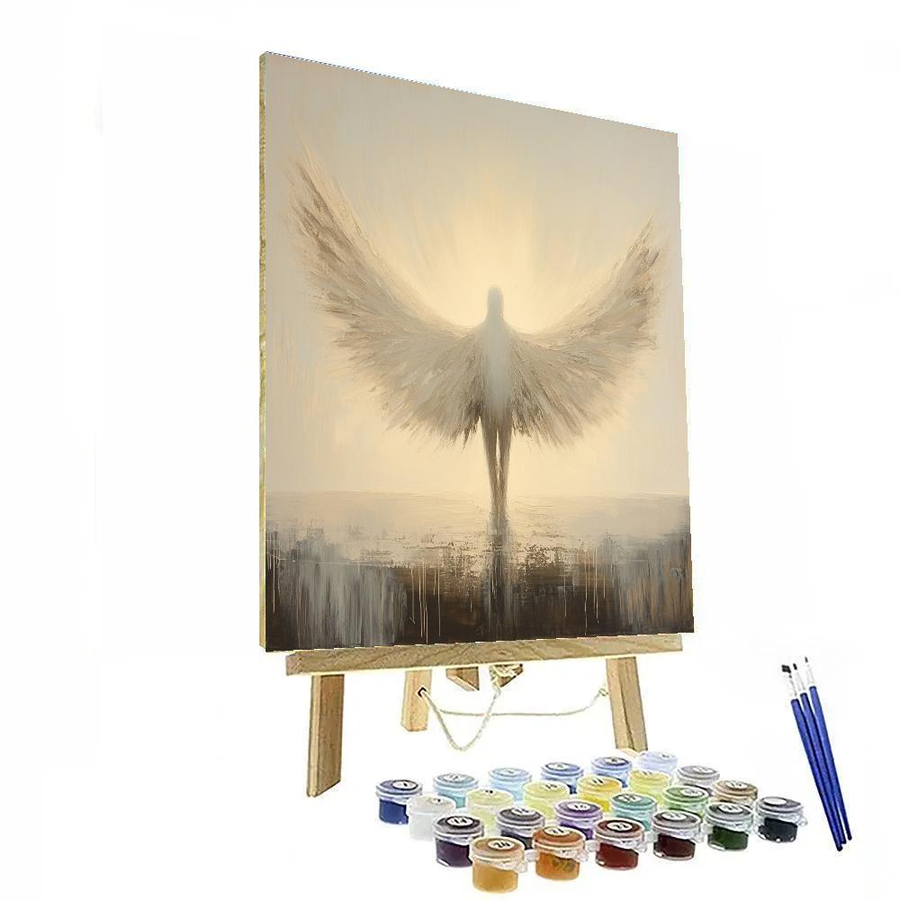 Abbott Handerson Thayer Inspired Angel Wings Study Number painting