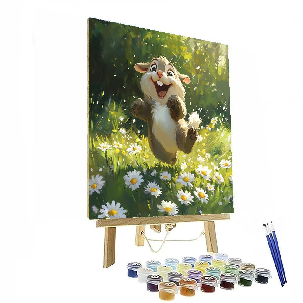 Thumper Spring Meadow Hop Disney Paint by numbers kits