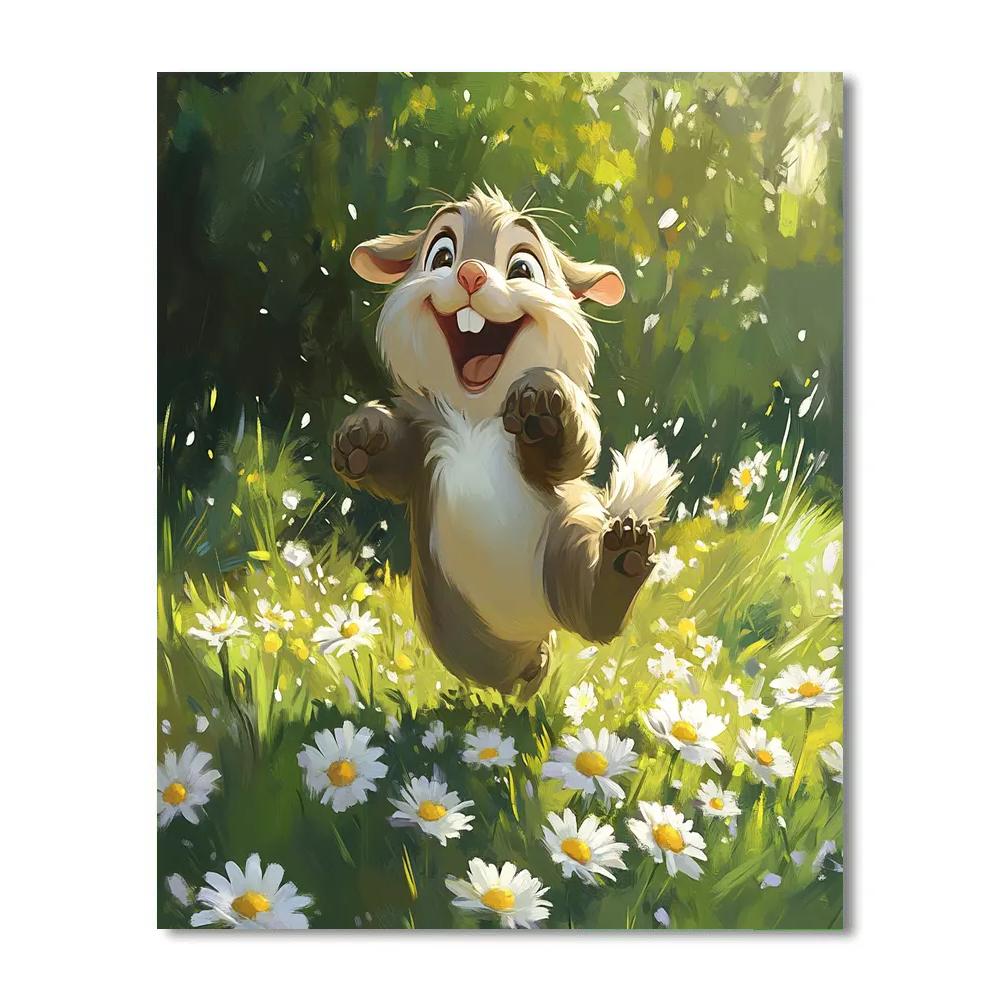 Thumper Spring Meadow Hop Disney Paint by numbers kits