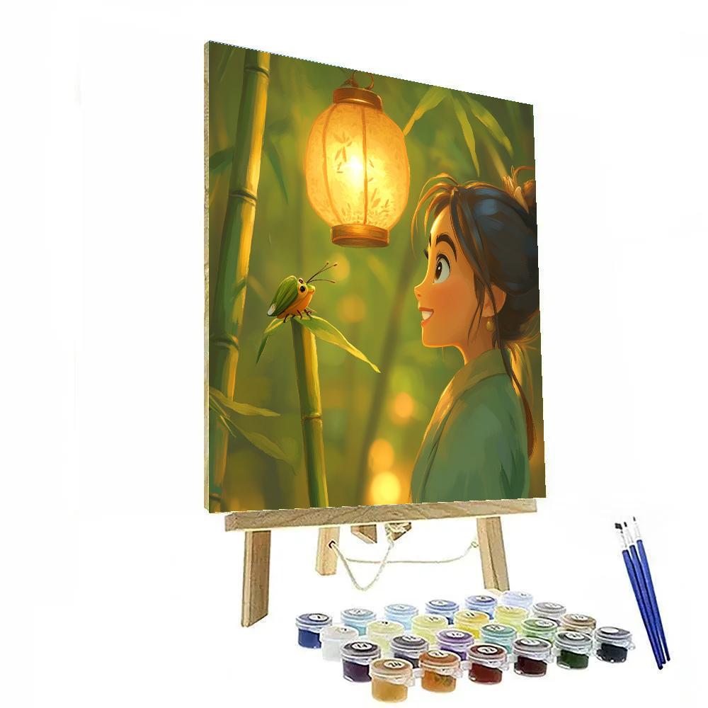 Mulan Cricket Little Guide Disney Painting by numbers kit