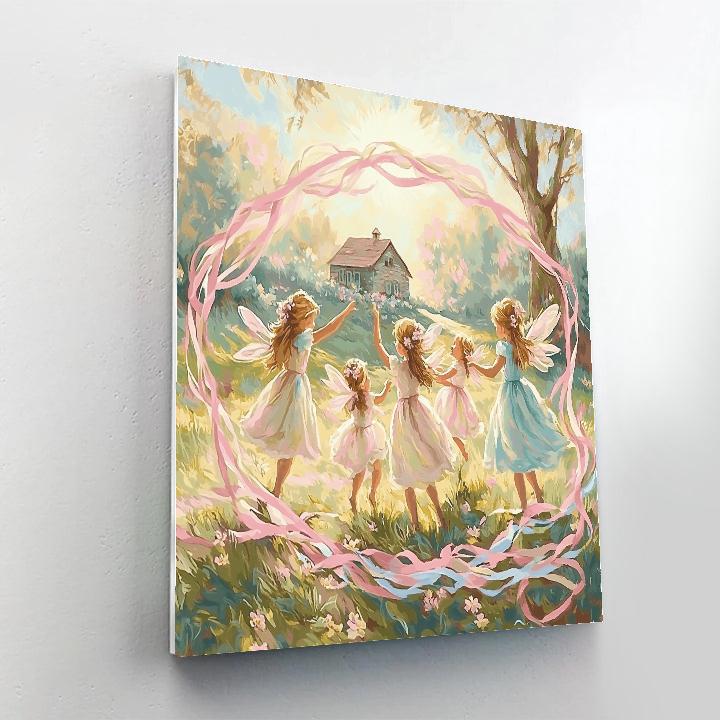 Aurora & Fairies Meadow Magic Disney paint by numbers