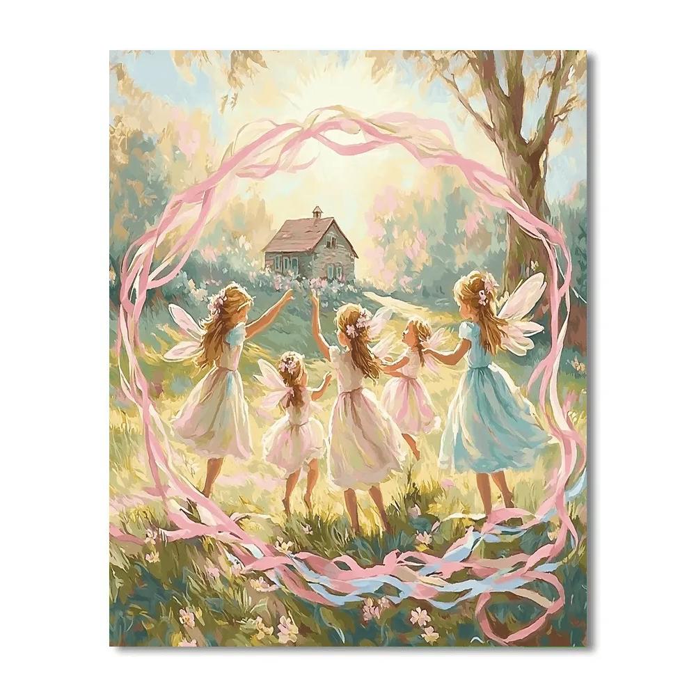 Aurora & Fairies Meadow Magic Disney paint by numbers